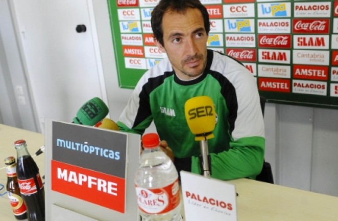 Munitis, en la sala de prensa