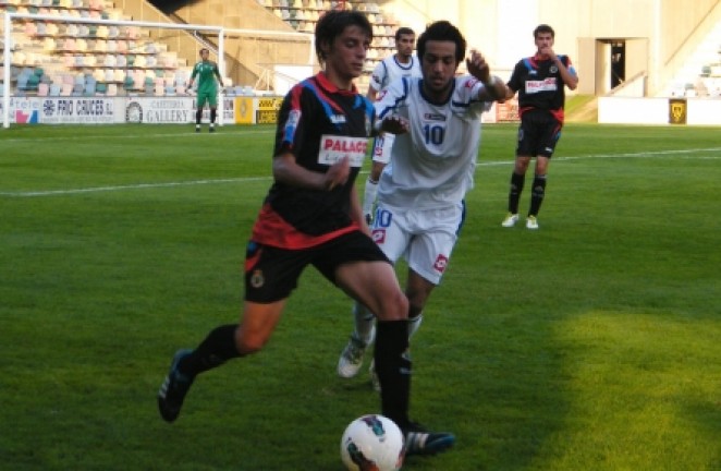 Luque con el balón Luque con el balón