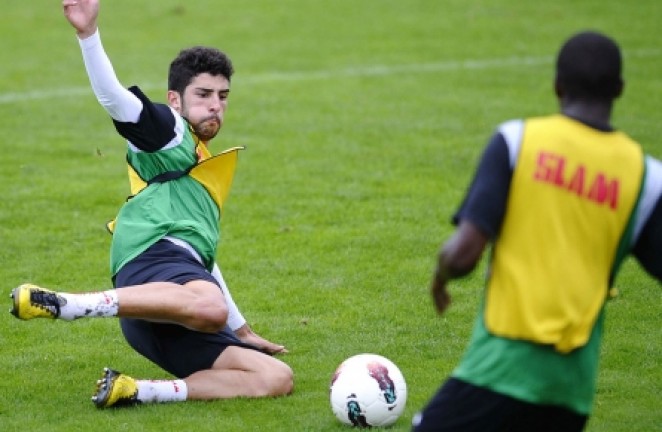 &Aacute;lvaro Gonz&aacute;lez, en acci&oacute;n