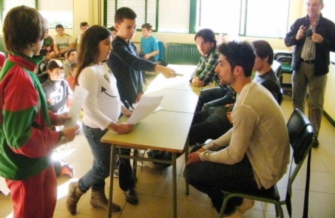 Entrevistados por los alumnos