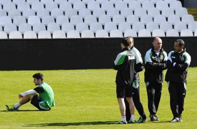 El cuerpo técnico, en Los Campos