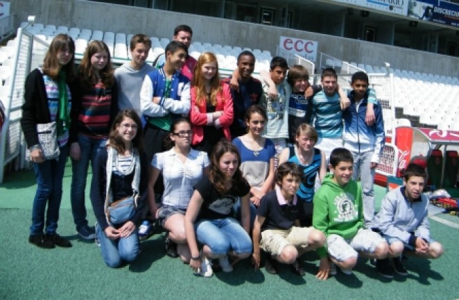 A pie de campo