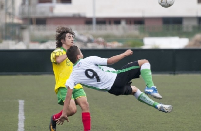 Tijera de un jugador del Racing