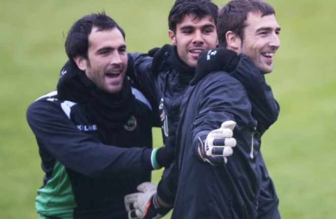 Goikoetxea, Jorge Alonso y Mario Fernández