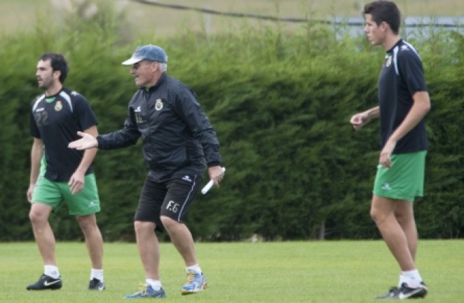 Fabri, en el c&eacute;sped