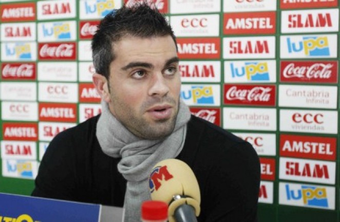 Marc Torrejón, en la sala de prensa Marc Torrejón, en la sala de prensa