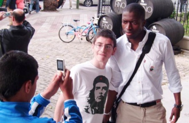 Diop, en Jerez