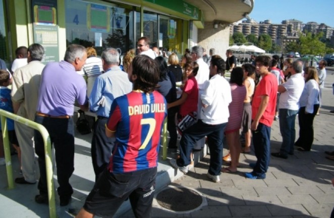 Tres horas de espera