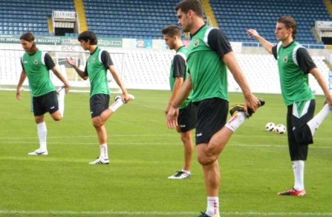 Tziolis y Henrique, con Pic&oacute;n, Bedia y Cisma