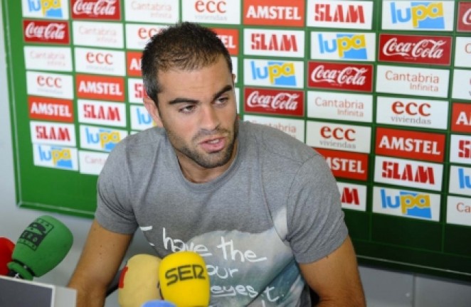 Torrej&oacute;n, en la sala de prensa