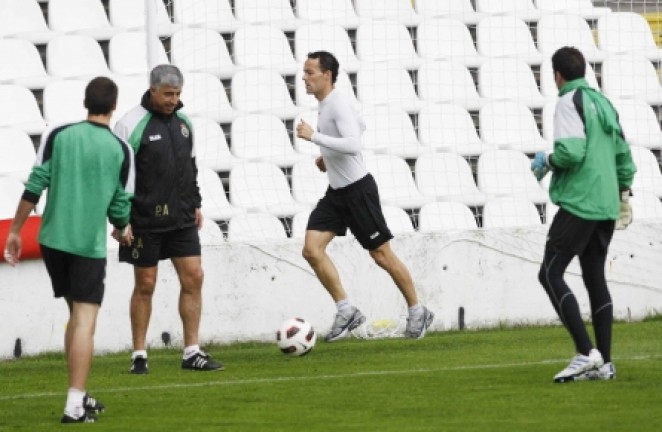 Entrenamiento en el estadio