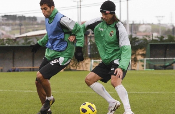 Cisma y Bolado, en el entrenamiento