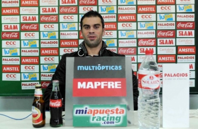 Torrej&oacute;n, en la sala de prensa