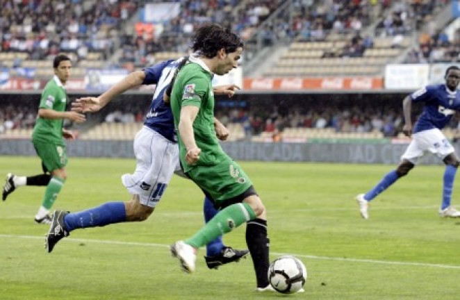 Centro de Crespo en el primer gol