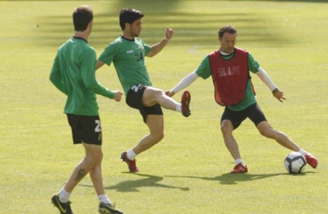Pinillos, en el partidillo