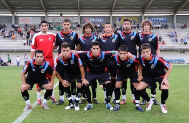 Formaci&oacute;n inicial del Racing en Tanos