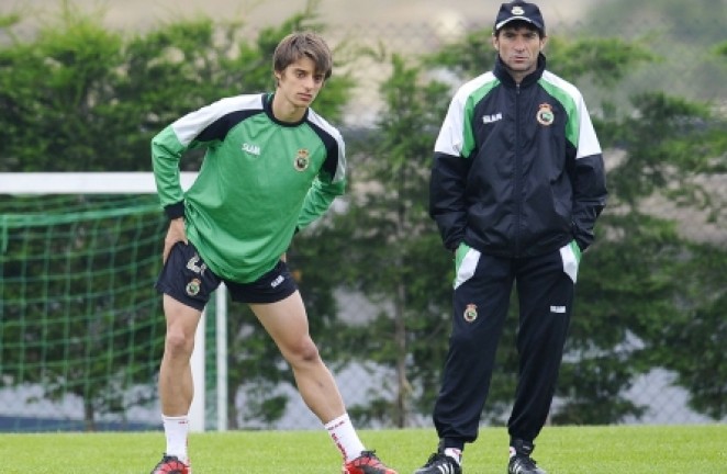 Marcelino y Luque, en la sesi&oacute;n matinal