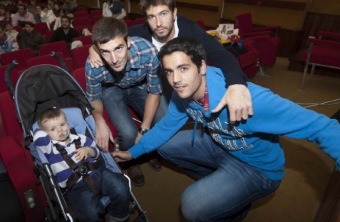 Jugadores con pequeño